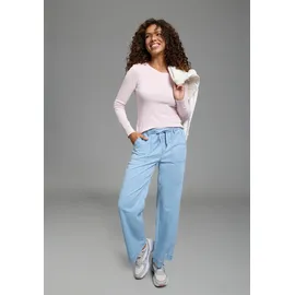 KangaROOS Weite Jeans knöchellang Blau 92