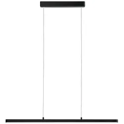 Paulmann LED Pendelleuchte Lento, schwarze Hängeleuchte mit 40 W, dimmbare & höhenverstellbare Lampe