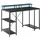 Beliani Gaming-Tisch CADDO Schwarz