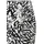 LASCANA Jerseyrock Damen Bedruckt Creme/Graublau 38