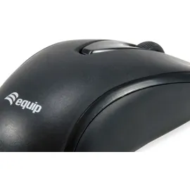 Equip Kompaktmaus schwarz