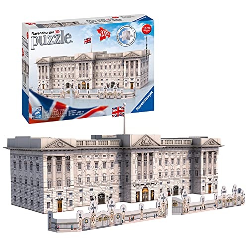 Ravensburger 12524 - Buckingham Palace 3D-Puzzle (216 Teile) (Neu differenzbesteuert)