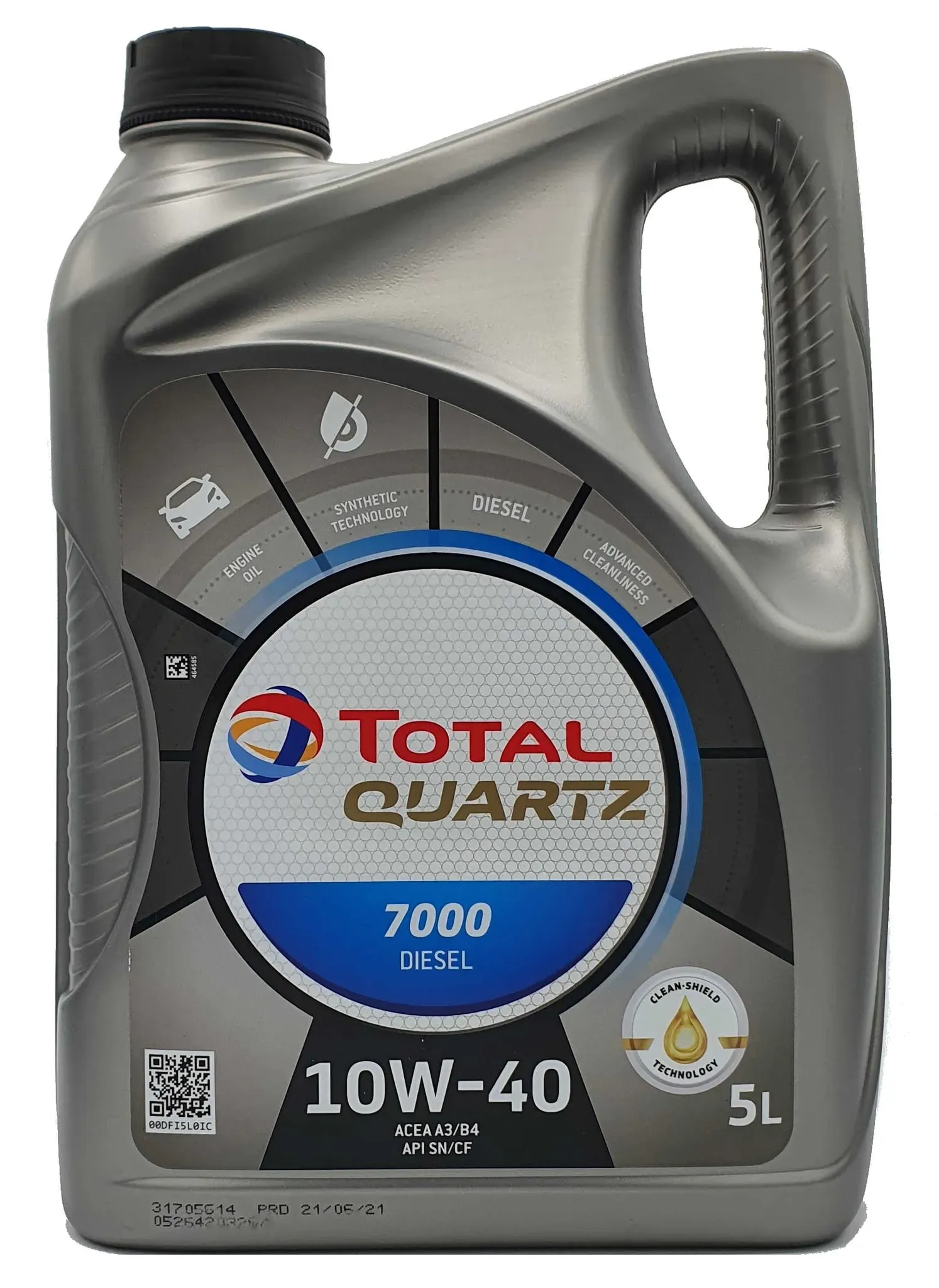 Total Quartz Diesel 7000 10W-40 5 Liter