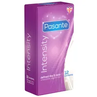 Pasante Intensity Kondome mit und Noppen 12 St.