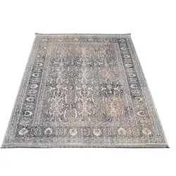 Teppich "CLASSICO", bunt (grau, multi), B:140cm H:12mm L:200cm, Polyester, GALLERY M BRANDED BY MUSTERRING, Teppiche