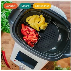 Mixcover Küchenmaschinen-Adapter mixcover Garraumteiler (VIERTEL) Monsieur Cuisine Connect & Smart Dampfgarraum