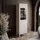 lookway Glasvitrine Lumi 60 x 41 x 197 cm Beige