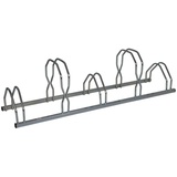 Mottez Fahrradständer, für 5 Fahrräder, 2 Ebenen