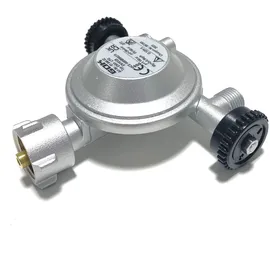 GOK Gasregler 1kg/h 30mBar mit zwei Abgänge 1/4"