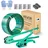 Vevor 6 tlg Umreifungsset mit Umreifungsband, manuelle Umreifungsgerät mit 457 m PET Band, 450 Metallklammern, 150 Kantenschutzern, pefekte Werkstattausstattung für Verpackung, Transport und Lager