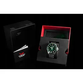 Vostok Europe Atomic Age Leder 40 mm NH34-640A702