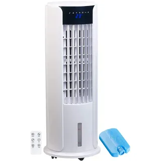 Sichler Haushaltsgeräte 3in1-Luftkühler, Turmventilator und Luftbefeuchter, 60 Watt, 3-l-Tank
