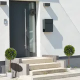 Homcom Kunstpflanze im 2er-Set mit Kunstmoos