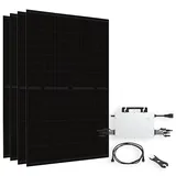 Offgridtec® Solar-Direct 1800W HMS-1600 Solaranlage Bifazial Hausnetz-Einspeisung - 10m HMS-Anschlusskabel - 0% MwSt. (gemäß§12 Abs.3 UstG**)