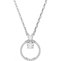 Swarovski Constella Halskette Weiß Kristall Silber