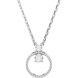 Swarovski Constella Halskette Weiß Kristall Silber