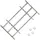 vidaXL Fenstergitter Verstellbar mit 3 Querstäben 700-1050 mm