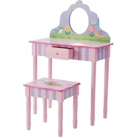 Teamson Kids Fantasy Fields - Magic Garden Spiele Vanity Tisch TD-13245A