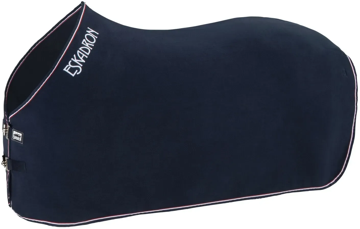 ESKADRON Abschwitzdecke Fleece Contrast nightblue 135 cm