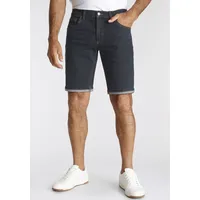 Arizona Jeansshorts, gerader Schnitt, knieumspielende Länge, niedrige Leibhöhe,