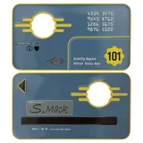 FaNaTtik Fallout 3 Replik Vault 101 Security Keycard Limited Edition