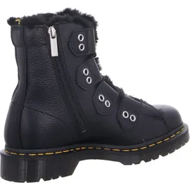 Dr. Martens Airwair 1460 Lace to Toe Fur Lined Nappa Leather Lace Up Boots Damen schwarz, 40 EU