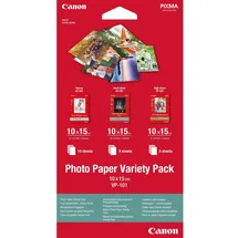 Canon Fotopapier VP-101 10,0 x 15,0 cm hochglänzend, satiniert, glänzend 200, 260, 275 g/qm 20 Blatt