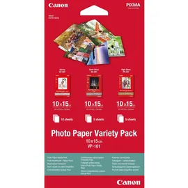 Canon Fotopapier VP-101 10,0 x 15,0 cm hochglänzend, satiniert, glänzend 200, 260, 275 g/qm 20 Blatt