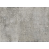 Rasch Textil Rasch Tapete 364255 - Fototapete auf Vlies mit Metalloptik in hellem Grau, Rostoptik - 3,00m x 4,24m (LxB)