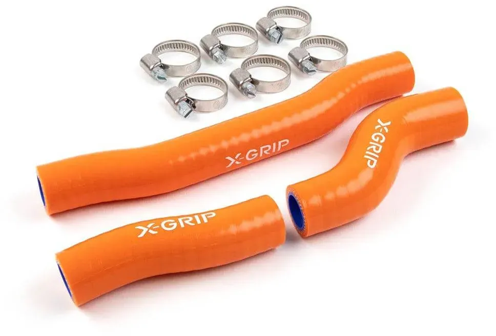 X-GRIP Silikon-Kühlerschlauch - orange