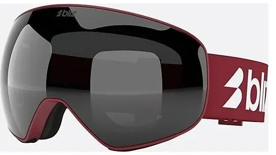 Bliz Floz matte burgundy/smoke w silver mirror (12 00)