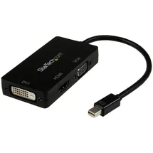 Startech Mini DisplayPort Adapter 3-in-1 1920x1200 Schwarz