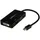 Startech Mini DisplayPort Adapter 3-in-1 1920x1200 Schwarz