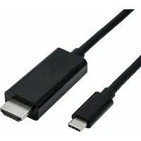 Roline USB Typ C - HDMI Schwarz