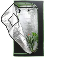 Growzelt Growbox Gewächshaus Indoor Pflanzenzelt 100x100x200cm - Swanew