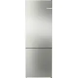 Bosch Serie 4 KGN492IAF 203 x 70 cm, Gebürsteter Stahl AntiFingerprint, Total No Frost, XXL-Fassungsvermögen, Individuelle Temperaturregelung, Super Kühlen,