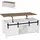 Vevor Lift Top Couchtisch Weiß MDF 120 x 0 x 0 cm