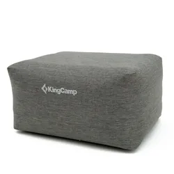 KINGCAMP Sitzhocker Aufblasbar Air Cube Granit Camping Sitz Hocker Luft Möbel