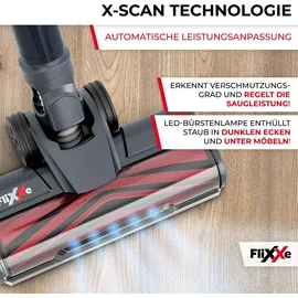 flixxe T12 Akku-Sauger rot