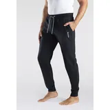 Bench. Loungewear Sweathose, Jogginghose mit Kordel, aus Baumwoll-Mix Bench. Loungewear schwarz