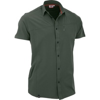 Maul Herren Hemd elast.uni, forest green, 54