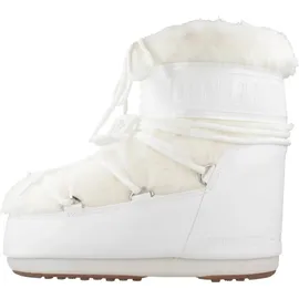 MOON BOOT Icon Low Faux Fur - Optical White - EU 36-38