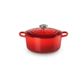 Le Creuset Signature Bräter 24 cm rund kirschrot