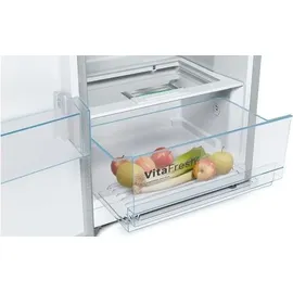 Bosch KAN95VLEP Side-by-Side Set (588 l, 1860 mm hoch, Silber)