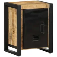 VidaXL Nachttisch 40x30x51 cm Raues Mangoholz