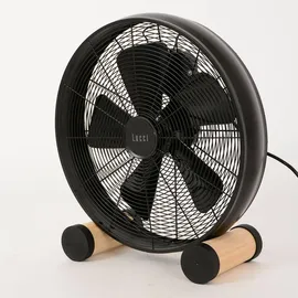 LUCCI AIR Breeze 41 cm Bodenventilator schwarz