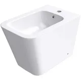 DOPORRO Sogood - doporro WC-Bidet S-Düren112 Weiß 55x36x41cm aus Keramik Stand-Bidet mit Überlauf - Weiß