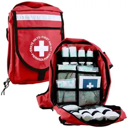Leina-Werke Erste-Hilfe-Notfall Rucksack mit Inhalt DIN 13169/REF 23012 4011166230121 Leina-Werke