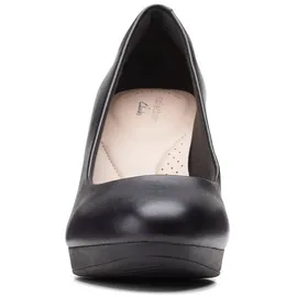 CLARKS Ambyr Joy Pumpe, Black Leather, 37 EU