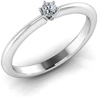Verlobungsring VR01 750er Weiflgold - 6372